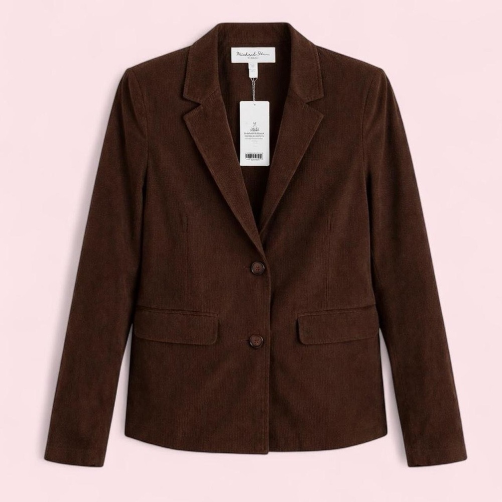NWT Michael Stars Brown Blazer